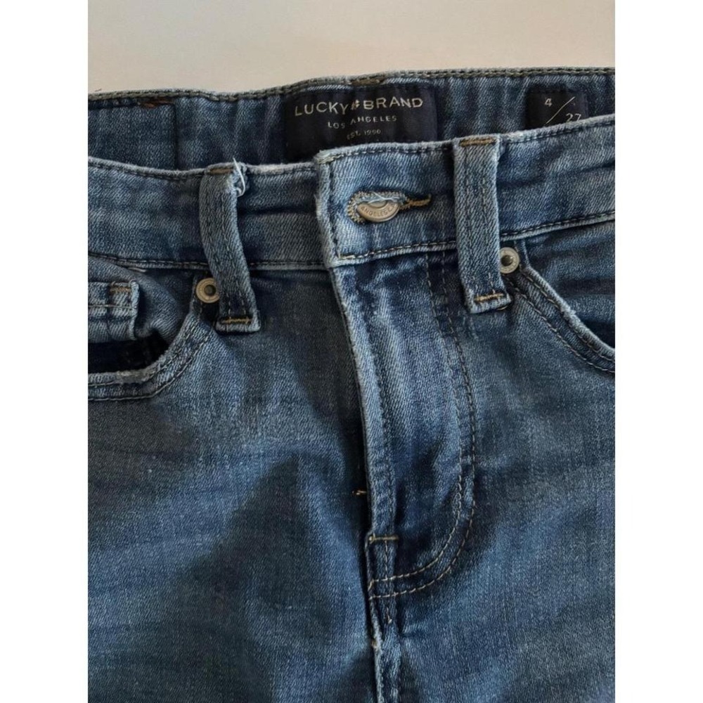 Comfy Lucky Brand Bootcut Lowrise Jeans SZ 4 - Picture 3 of 5